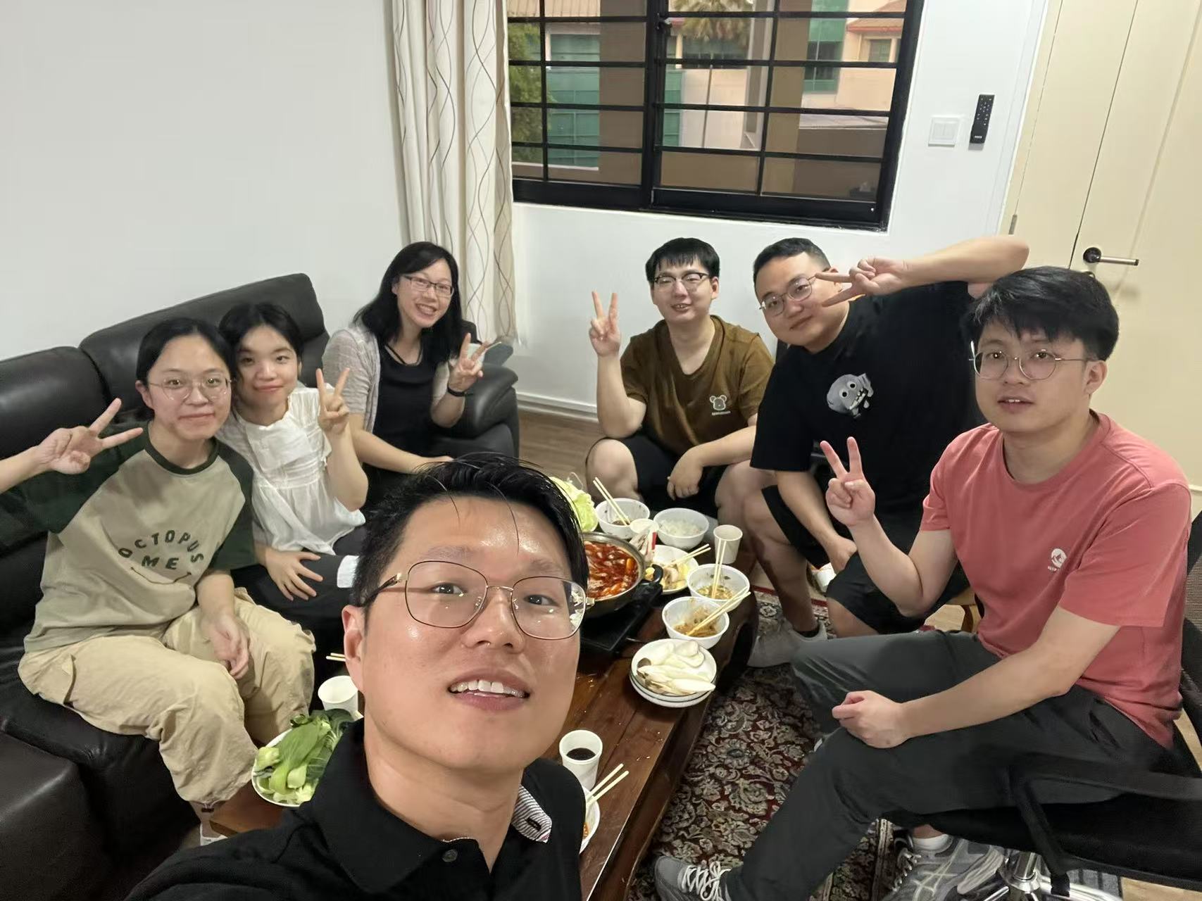 2025/2/14 Lab dinner for Prof. Shaoguang Li
