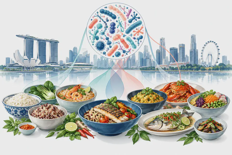 Concept illustration: Distinct Gut Microbiome Signatures in Ethnically Diverse Populations within a Shared Urban Asian Geography