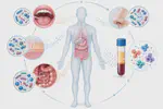 Longitudinal interactions between levels of serum cytokine and the microbiome from four body sites