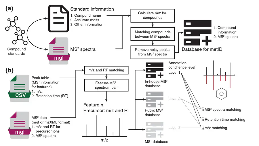 metID: an R package for automatable compound annotation for LC− MS-based data